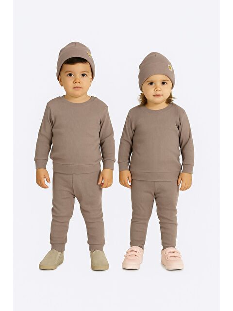 ZUZUNGA Unisex 3'Lü Kaşkorse Bebe Takım - S000526263-26429