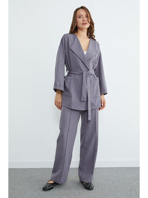 Fullamoda Fullamodest Beli Kuşaklı Çimalı 2 Li Takım - S000511599-29666