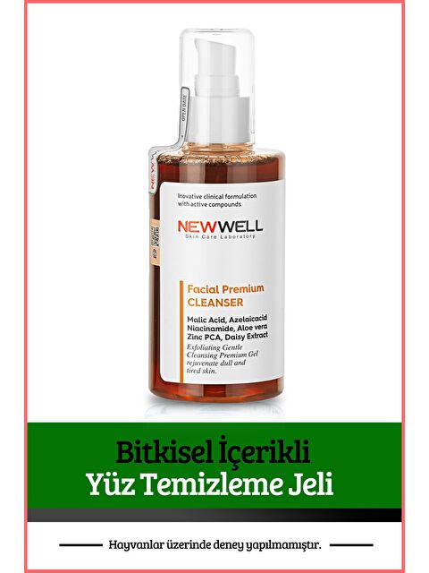 New Well Bitkisel İçerikli Yüz Temizleme Jeli (Tüm Cilt Tipleri) 200 ML - S000504197-19413