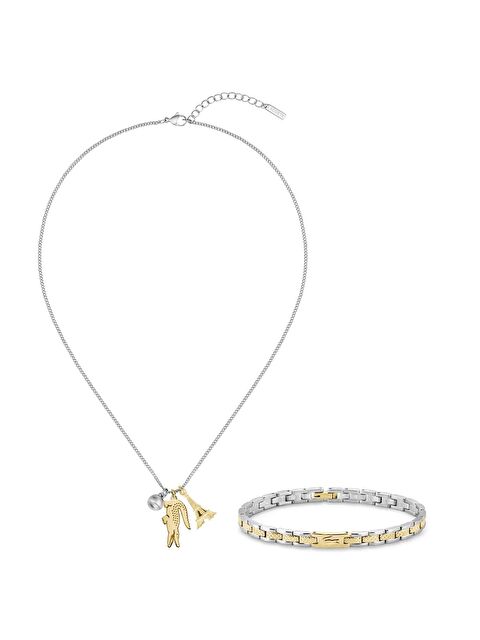 Lacoste LACJ2070045 Kolye ve Bileklik Seti - S000488376-20076