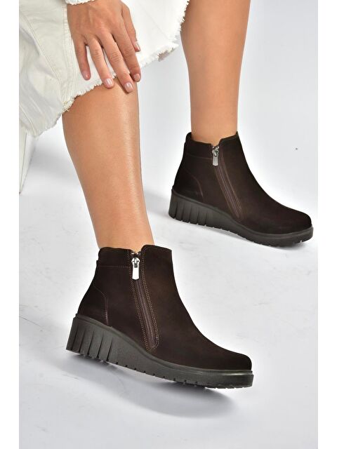 Fox Shoes Kahverengi Kadın Bot V324800402 - S000464349-19413