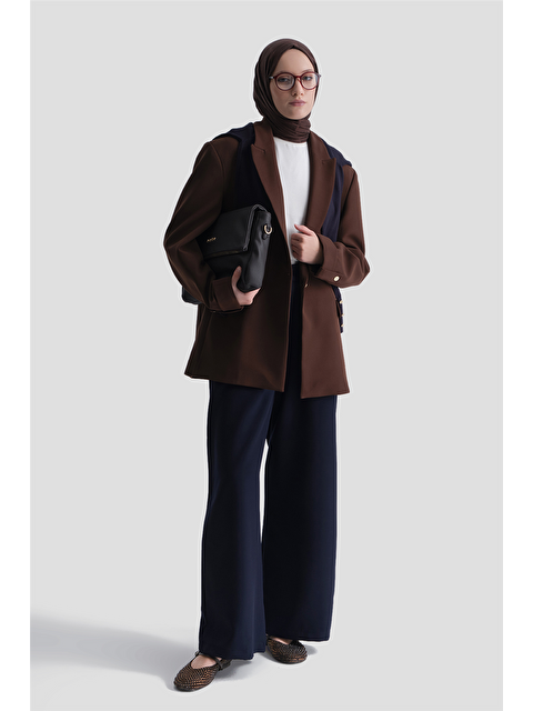 ARMİNE Palazzo Pantolon Lacivert - S000530190-21164