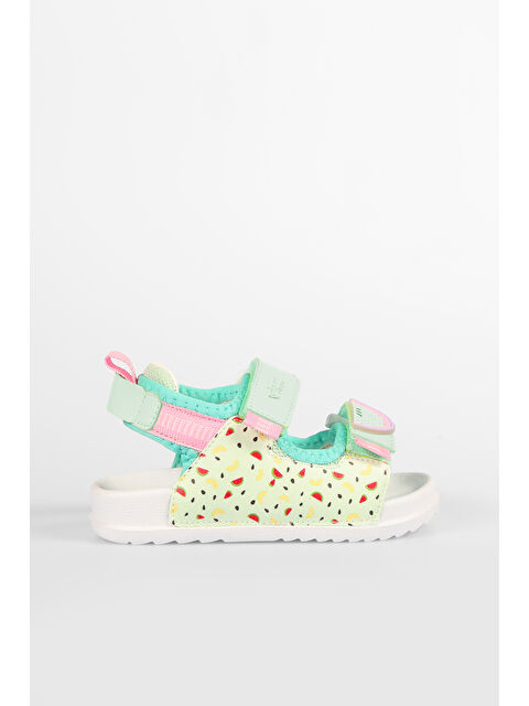 Vicco İnkagi Hafif Kız Bebek Yeşil Sandalet - S000384187-18194