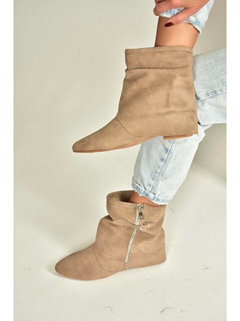 Fox Shoes Vizon Kadın Bot V380518102 - S000464409-26429