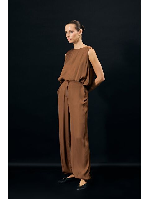 SATEEN Colin Pantolon - Kahve