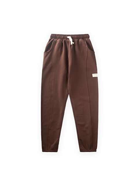 CİGİT Paçalı Eşofman 2-8 Yaş Kahve - S000435710-19413