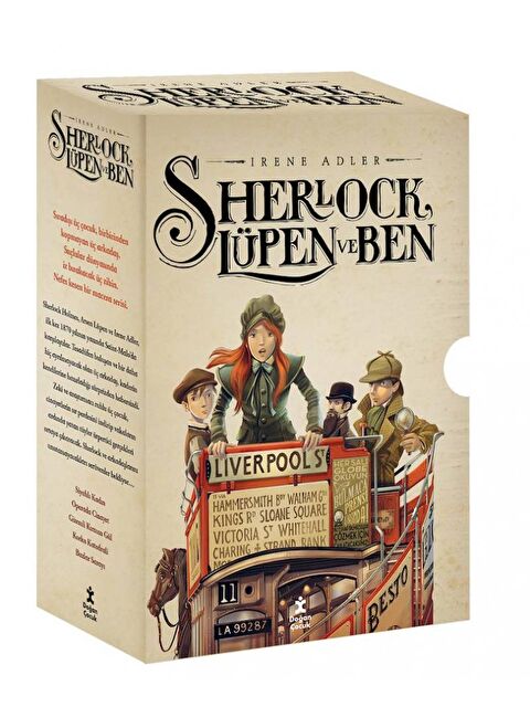 Doğan Çocuk Sherlock, Lupen Ve Ben Set - Irene Adler - S000076311-20063