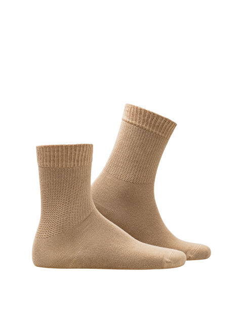 THERMOFORM Relax 2'li Uzun Çorap BEJ - S000531658-19928