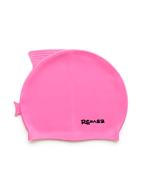 Remsa Mayo Remsa Yüzgeç Detay Çocuk Silikon Havuz Deniz Yüzücü Bone RSB-Ç-01 Pembe - S000489402-20024