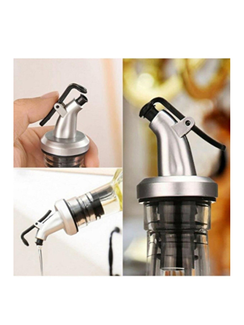 Kitchen Design Lab 6 Adet Kapaklı Şişe Ucu Servis Aparatı Damlalık Yağdanlık Tıpa - S000452571-37421