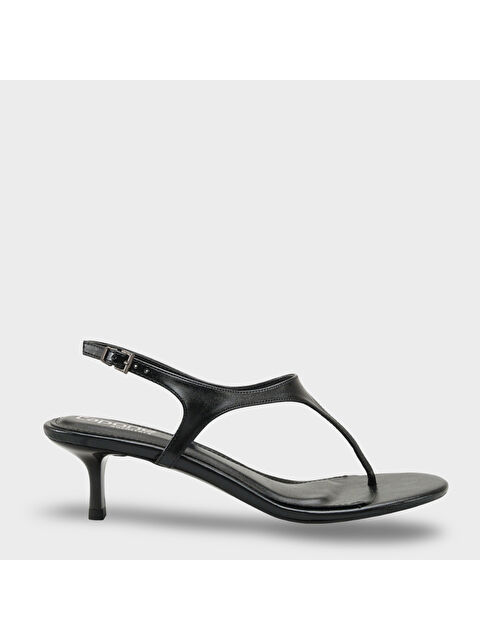 Capone Outfitters Corella Yuvarlak Burunlu Parmak Arası Orta Topuklu Kadın Ayakkabı