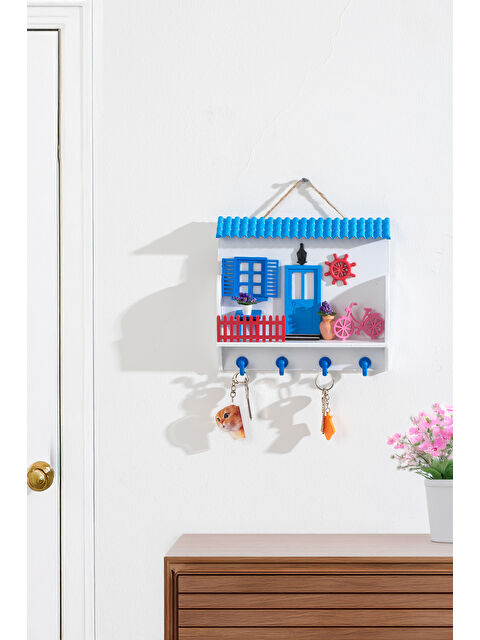 Porsima 4331 Duvara Montajlı Dekoratif Anahtarlık - S000408253-23173