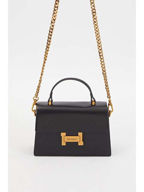 LEVİDOR Premium Siyah Kadın Omuz Çantası 930237