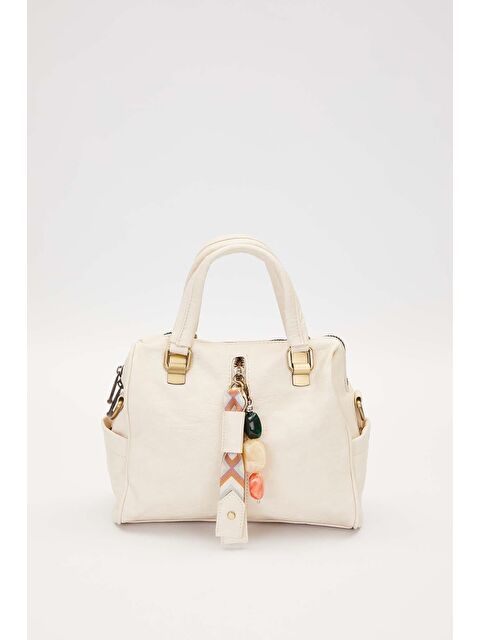 LEVİDOR Premium Beyaz Kadın Omuz Çantası 930374