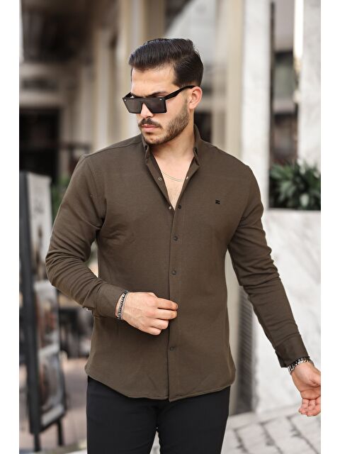 Comstar Düz Çıtçıtlı Kışlık Gömlek - S000269436-18547