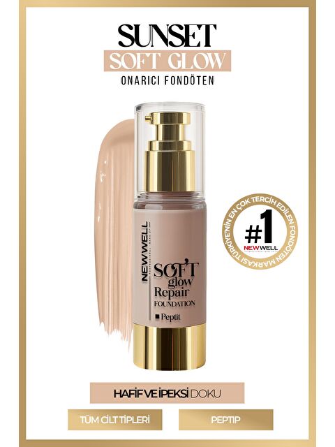 New Well Sunset Soft Glow Repair Foundation Yumuşak Işıltılı Onarıcı Fondöten 30 ML - S000504214-19928