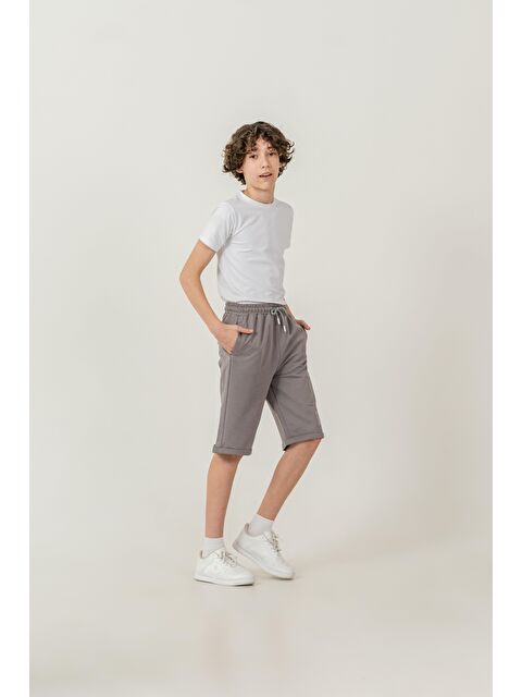 Mışıl Kids Duble Paçalı Nyc Nakışlı Erkek Çocuk Şort - S000513709-20600