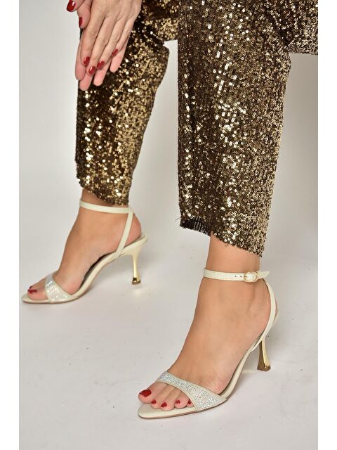 Fox Shoes Ten Kadın Topuklu Ayakkabı Y820012004 - S000517949-26407