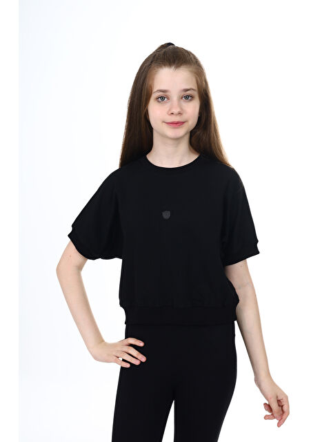 Toontoykids Kız Çocuk Armalı Tişört - S000495331-19351