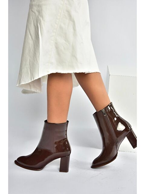 Fox Shoes Kahverengi Kadın Bot V590166308 - S000442202-19413