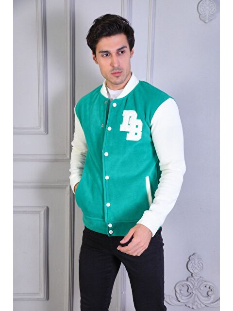 Comstar BOMBER YAKA FİT POLAR KOLEJ CEKET