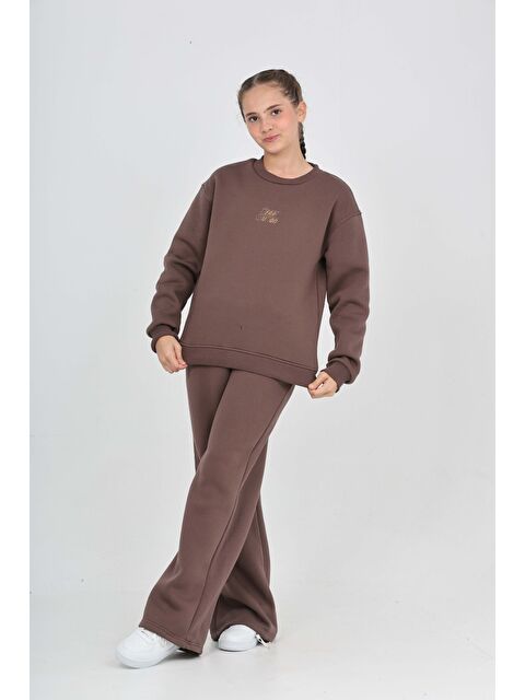 Toontoykids Kız Çocuk Tonsürton Nakışlı Eşofman Takım - S000457286-19413