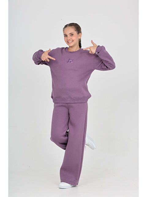 Toontoykids Kız Çocuk Tonsürton Nakışlı Eşofman Takım - S000457286-20042