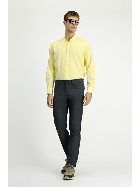 Kiğılı Slim Fit Dar Kesim Yünlü Klasik Kumaş Pantolon - S000409329-19416