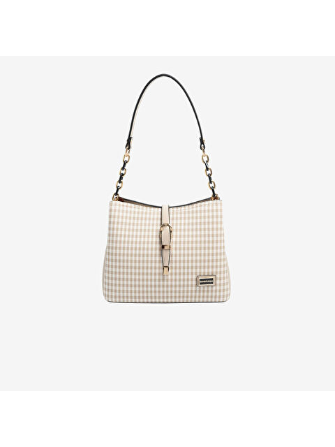 Silver Polo Kadın SP974-M191 SILVER POLO Omuz Çantası Kum Beji-Kum Beji