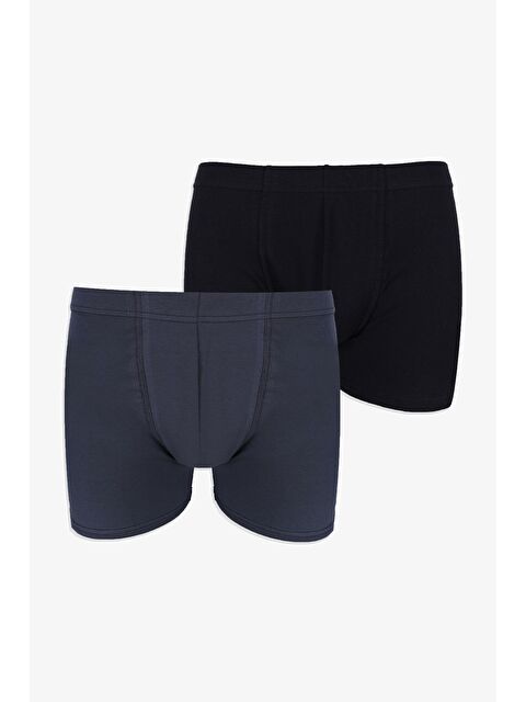 Koza İç Giyim Erkek 2 li Pamuklu Elastanlı Lastikli Boxer - S000308307-37488