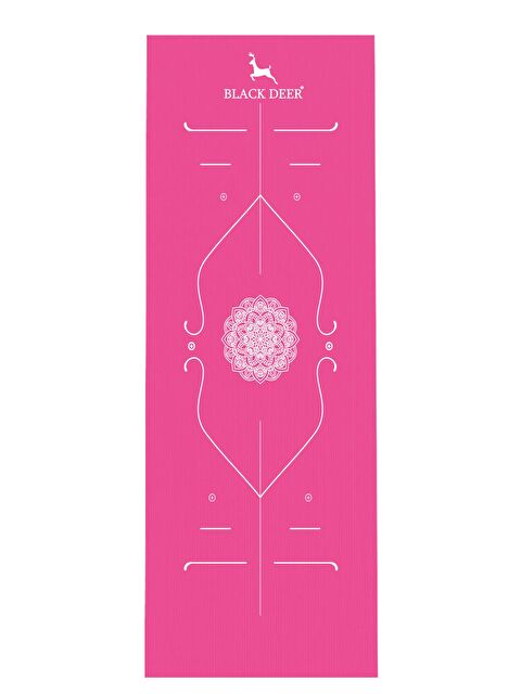 Black Deer Hizalamalı Yoga Pilates Esneme Matı Egzersiz Minderi 180x55 cm 10 mm - S000269302-20024