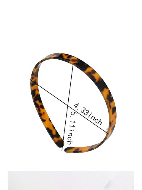 New Obsessions Kaplumbağa Sırtı Desenli Asetat Taç - S000513743-19413