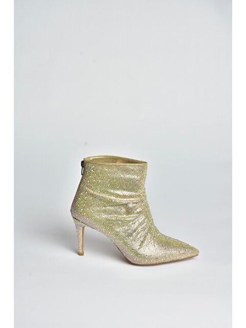 Fox Shoes Altın Kadın Bot V572127214 - S000464408-20076