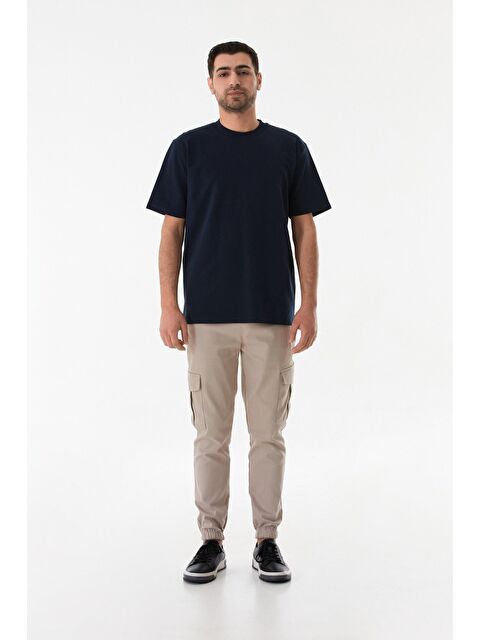 Fullamoda Basic Bisiklet Yaka Tişört - S000380530-21164