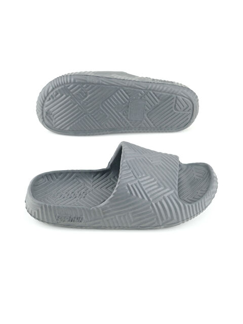 Gezer Erkek Yazlık Eva Ev Bahçe Banyo Esnek Islak Zemine Uygun Terlik