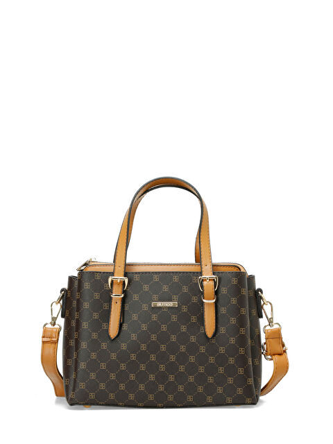 Butigo MNG MINI BOLMELI EL 5FX KAHVE MULTI Kadın El Çantası - S000396322-19413