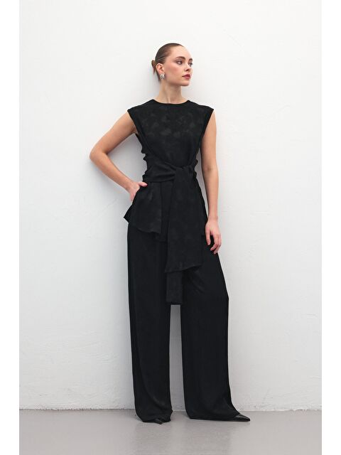 SATEEN Camila Pantolon - Siyah - S000527061-19351