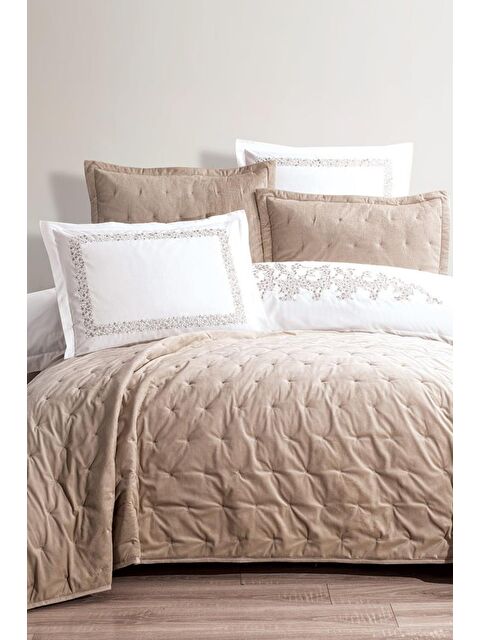 Çeyiz Diyarı Stella 10 Parça Çeyiz Seti Cappucino - S000489443-19413