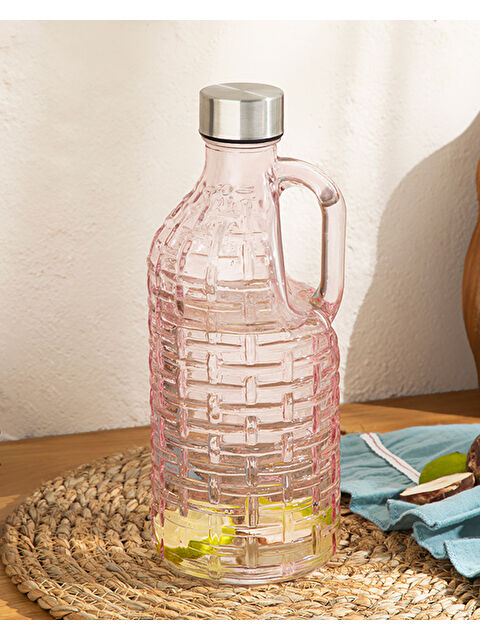 English Home Micale Cam Şişe Pembe - S000371627-20024