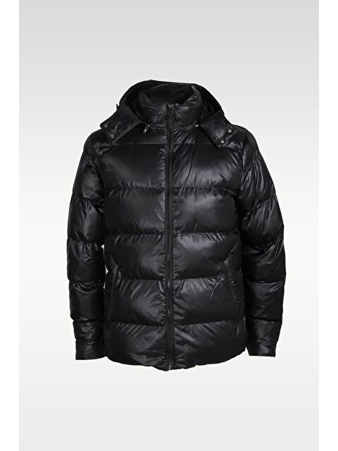 igs Erkek Siyah Şişme Mont - S000490216-19351