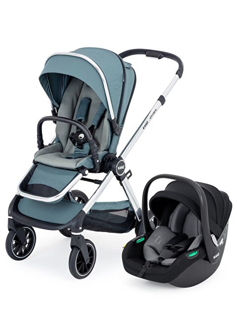 KANZ Explorer Travel Sistem Bebek Arabası - Yeşil Standart - S000526286-18194