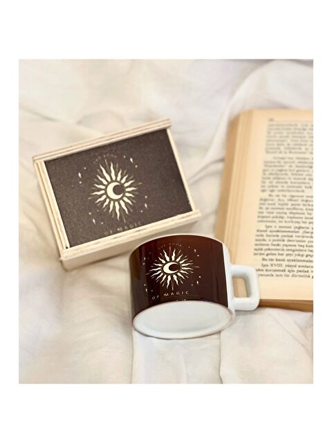 Bam Hediyelik Eşya Sihir Kitabı Tasarımlı Kutulu Kupa - S000290134-23173