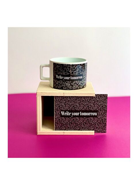 Bam Hediyelik Eşya Write Your Tomorrow Tasarımlı Kutulu Kupa - S000290135-23173