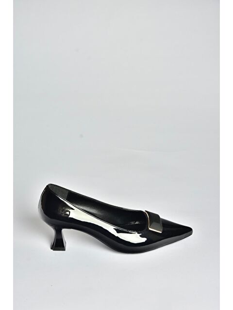 Fox Shoes Siyah Kadın Topuklu Ayakkabı V250521108 - S000492566-19351