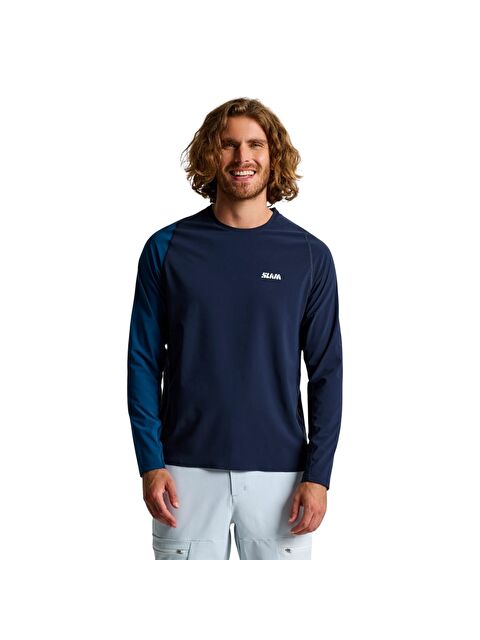 Slam Tech Pique Polo Ss Erkek Gri Tişört - S000489472-21164