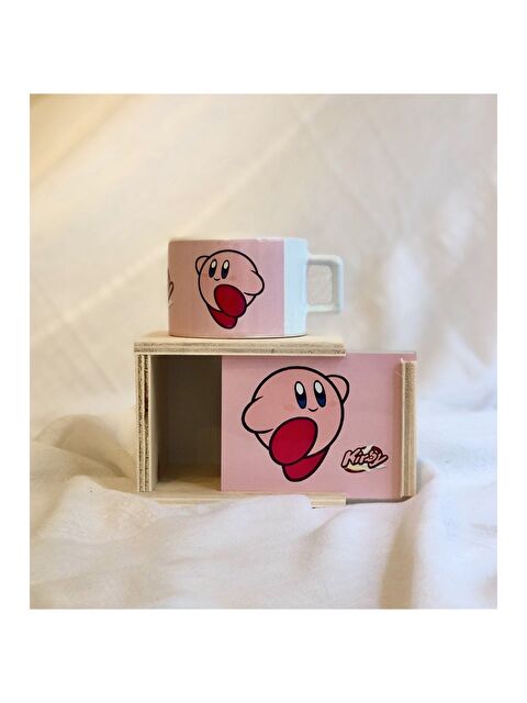 Bam Hediyelik Eşya Kirby Tasarımlı Kutulu Kupa - S000290149-23173