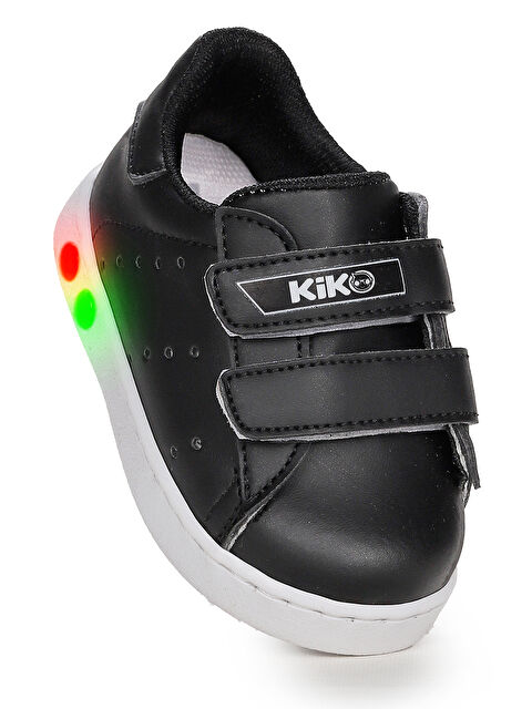 Kiko Kids Royzo Cırtlı Işıklı Kız Çocuk Spor Ayakkabı - S000463623-19351