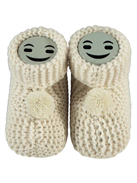 Misket Triko Ponpon Patik - Bej Standart - S000503300-26429