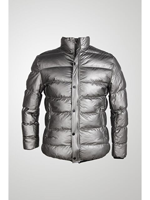 igs Erkek Gri Şişme Mont - S000490219-20600