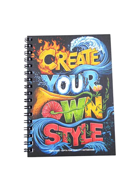 Gıpta Pro Block Karton Kapak Spiralli Not Defteri A6 40 Yaprak Kareli (1499) - S000420829-27074